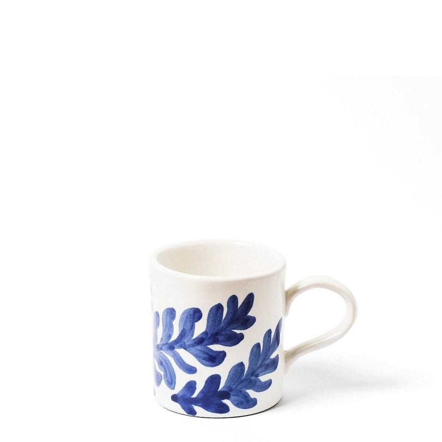 Daylesford Organic Leaf Mug Blue Best