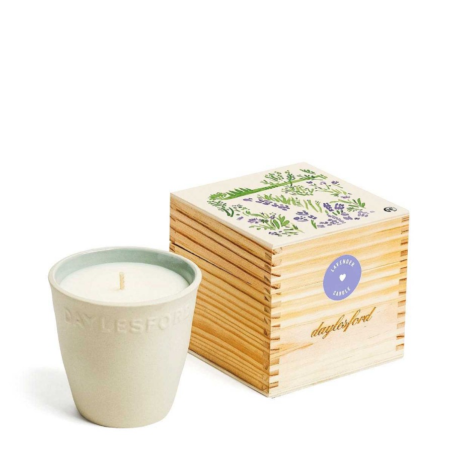 Daylesford Organic Limited Edition Lavender Botanic Candle Clearance